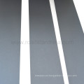 Personalizar color gris reflectante pvc forro de cuero artificial